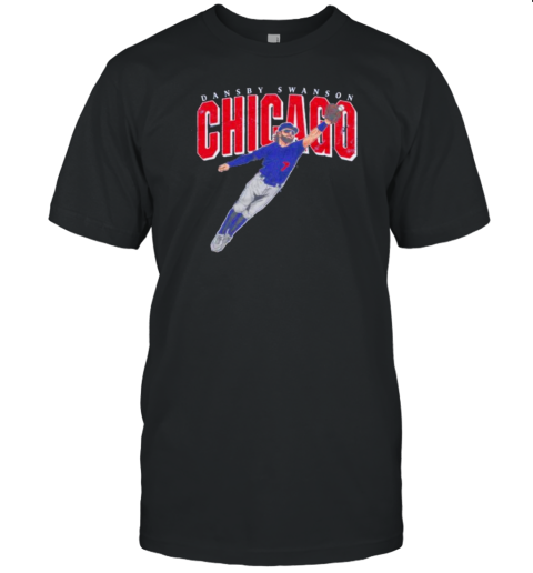 Dansby Swanson Chicago Cubs Big Time T-Shirt