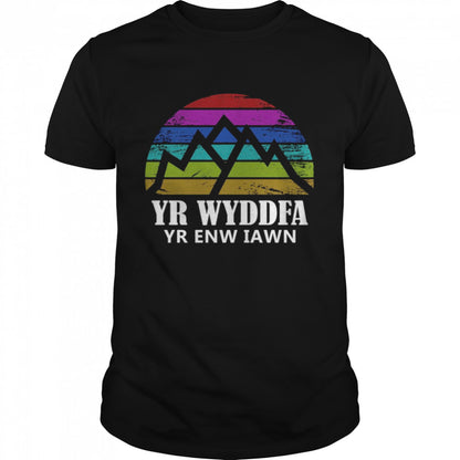 Yr Wyddfa Yr Enw Iawn Vintage shirts