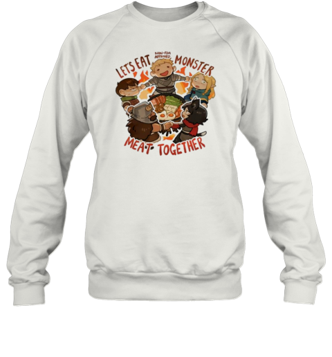 Dungeon Meshi Let'S Eat Monster Meat Together T-Shirt