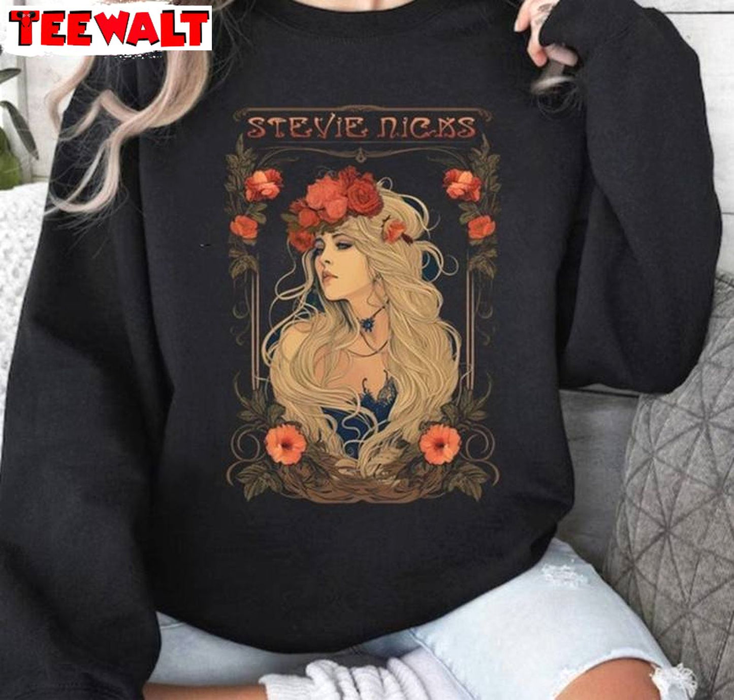 Stevie Nicks 2024 Tour Short Sleeve , Limited Stevie Nicks Shirt Long Sleeve