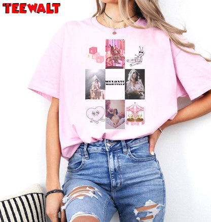 Melanie Martinez The Trilogy Tour 2024 T-Shirt, Groovy Melanie Martinez Shirt Tank Top