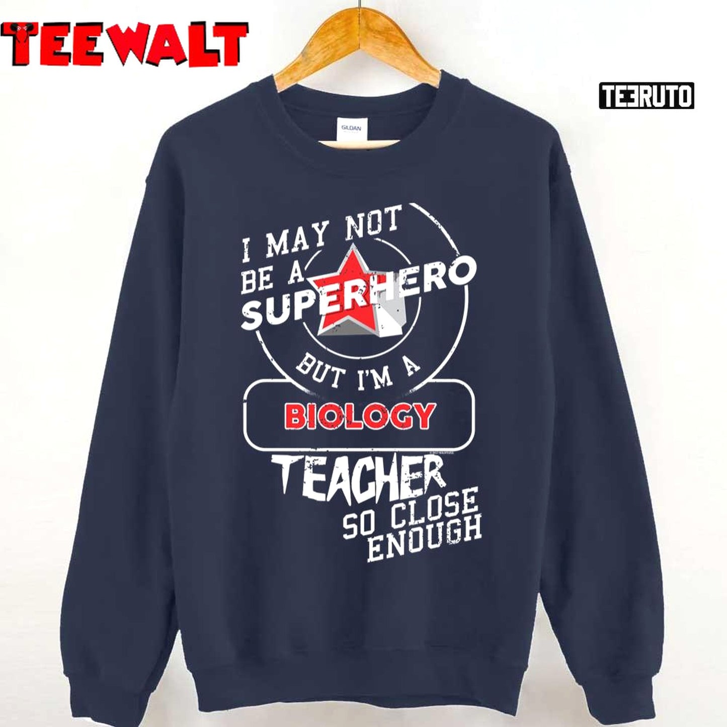 Biology Teacher Superhero Unisex T-Shirt