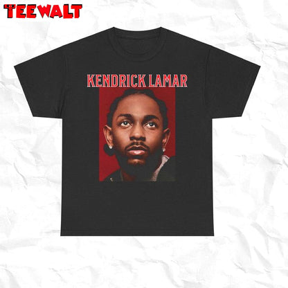 Creative Kendrick Lamar Sweatshirt, Kendrick Lamar Album Cover Unisex Hoodie Short Sleeve