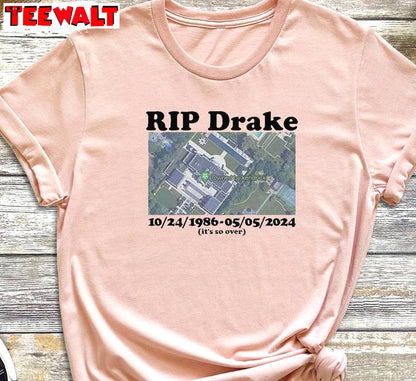 Trendy Rip Drake Kendrick Hoodie, Funny Kendrick Lamar Shirt Long Sleeve