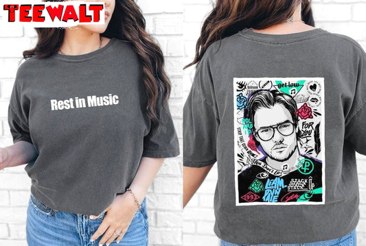 Liam Payne Rest In Music Shirt, Rip 0ne D1rection Death Tee, Tops, Gift For Family, Tee, Merch