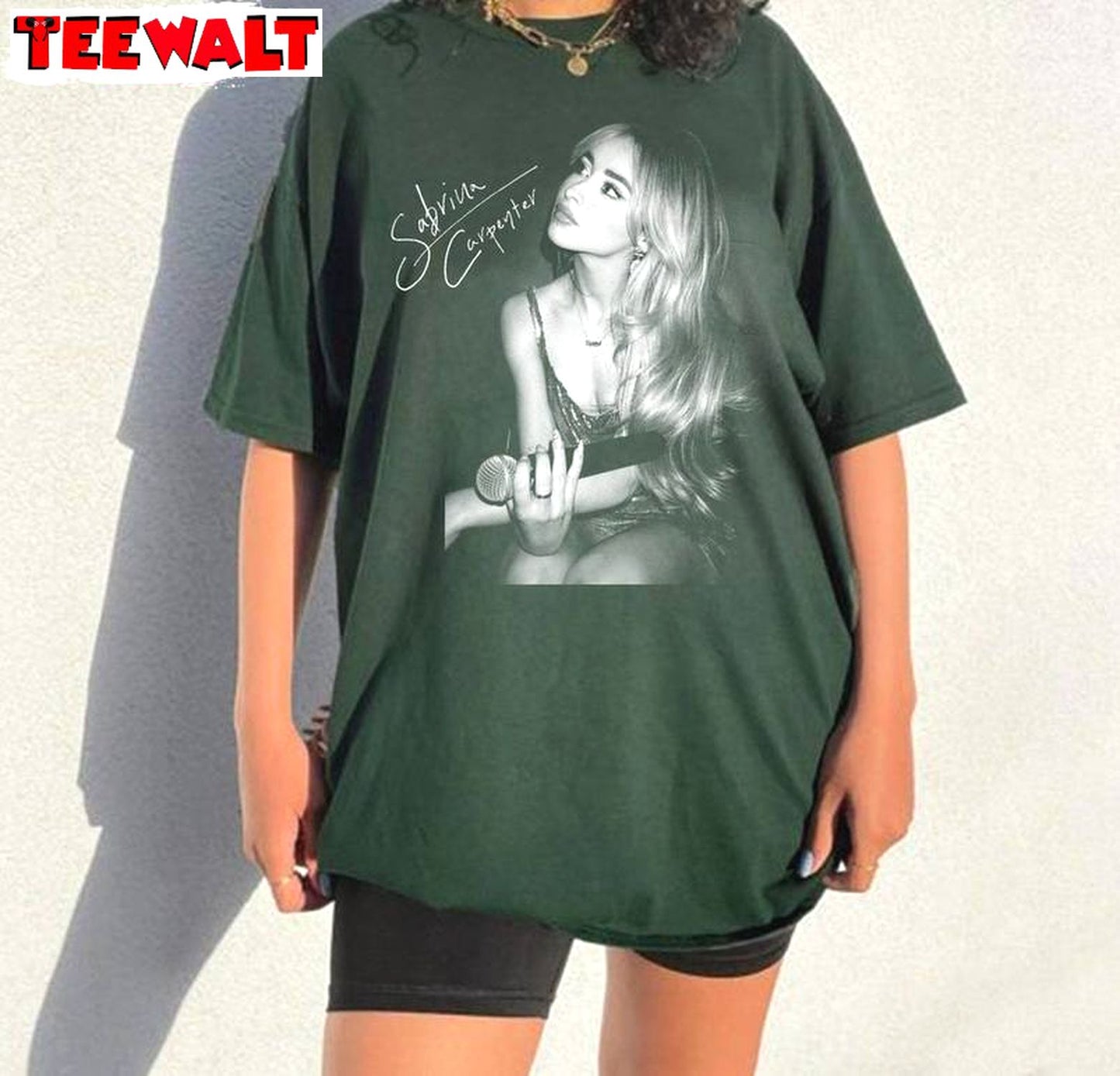 Trendy Sabrina Carpenter Shirt, New Rare Unisex Hoodie Short Sleeve For Music Lover