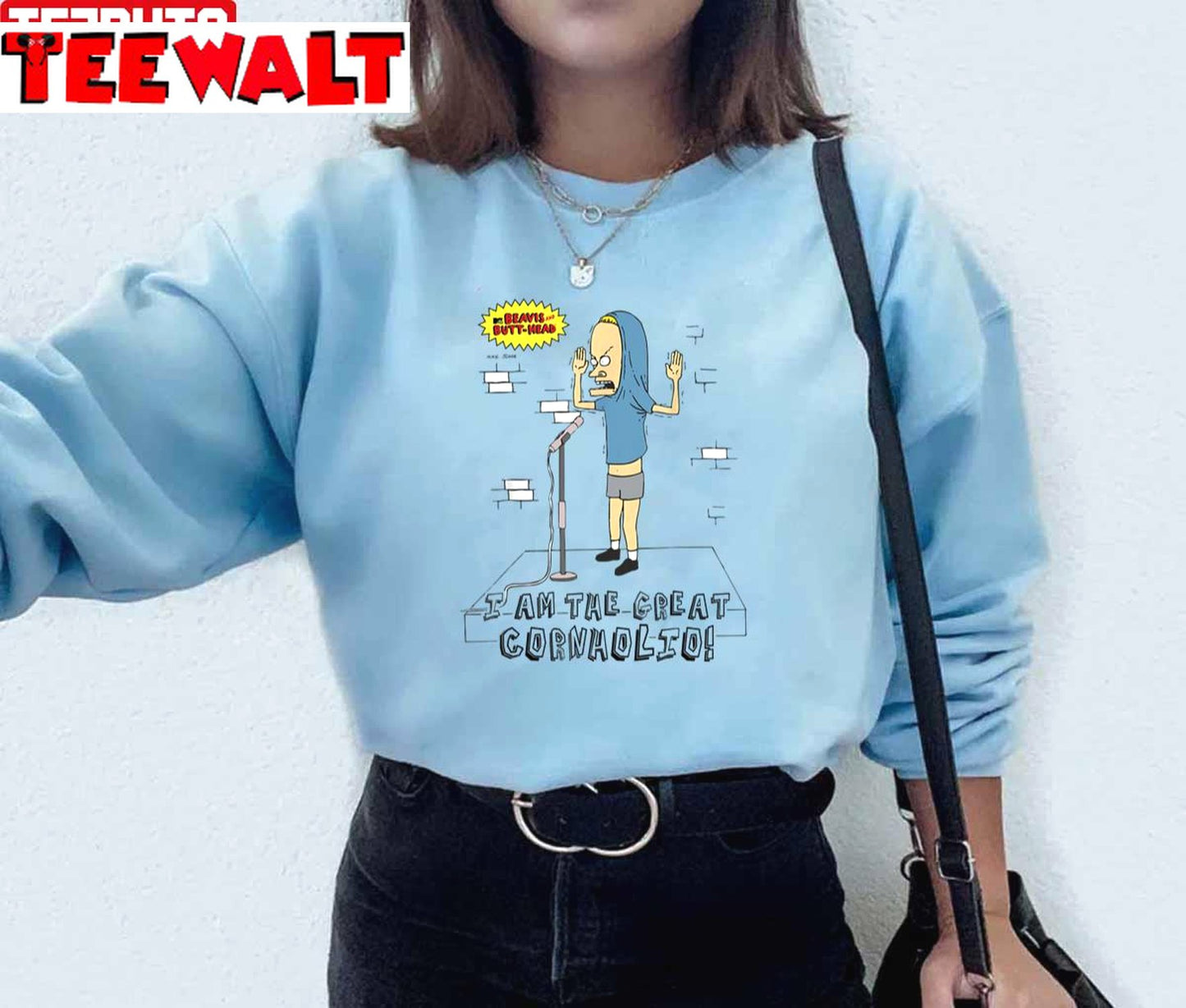 Beavis And Butt-Head Stand Up I Am The Great Cornholio Unisex Sweatshirt