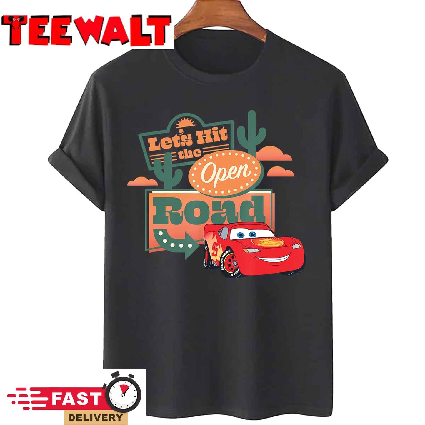 Disney PIXAR Cars Let’s Hit the Open Road T-Shirt