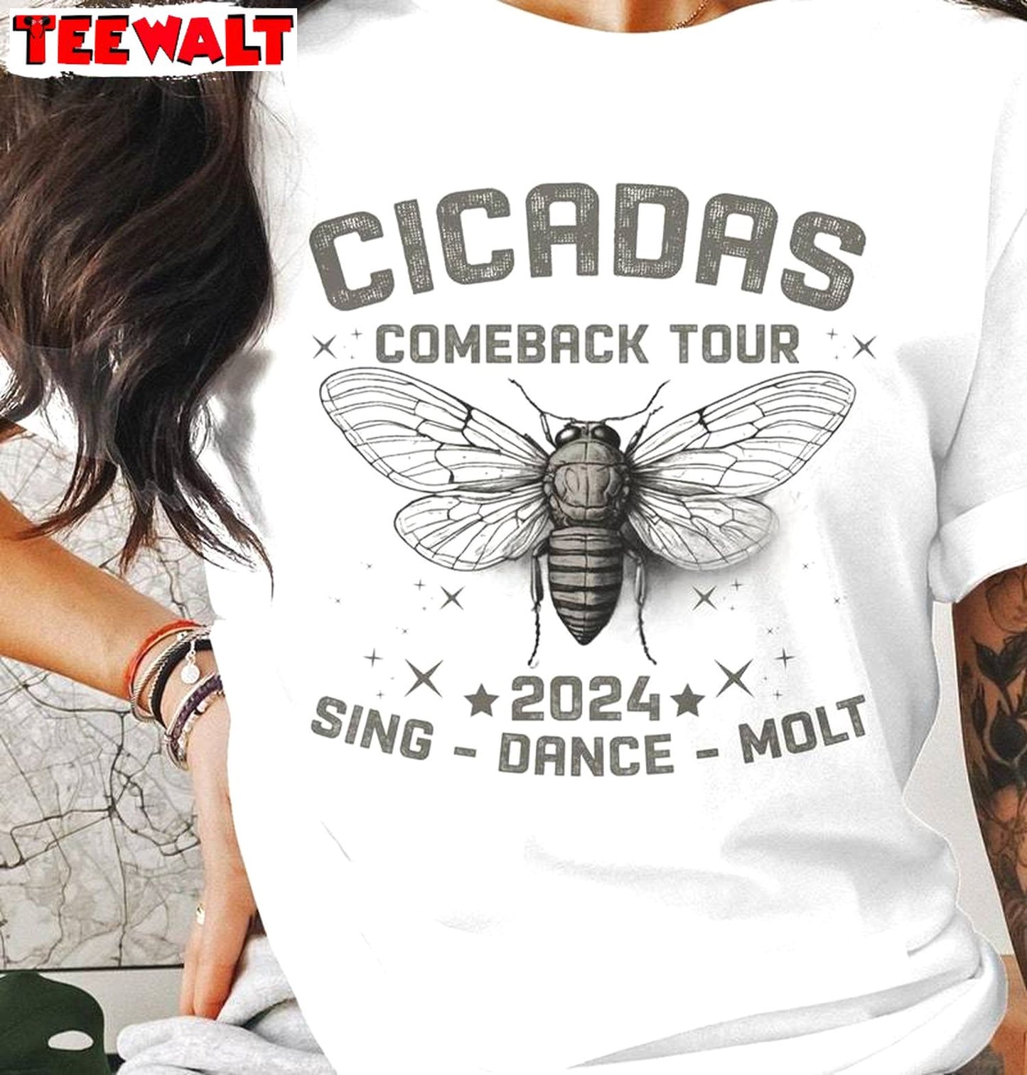 Cicada Trendy Sweatshirt , Limited Cicada Comeback Tour Inspirational