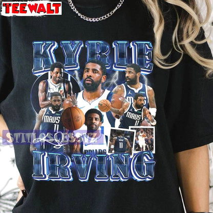 Classic 90s Kyrie Irving Basketball Shirt, Unique Tank Top Gift For Basketball Lovers