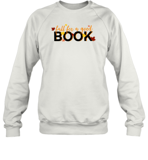 Fall For A Book Maple Leaves Teacher T-Shirt