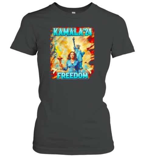 Kamala 24 Freedom Statue Liberty T-Shirt