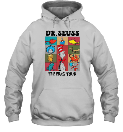 Dr Seuss The Eras Tour Characters T-Shirt