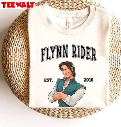 Flynn Rider Thief Rapunzel Shirt, Unny Walt Disney World Group Sweater Hoodie