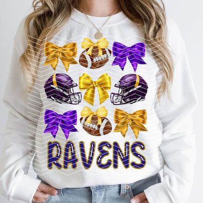 Coquette Ravens Game Day Baltimore Football Trendy Apparel