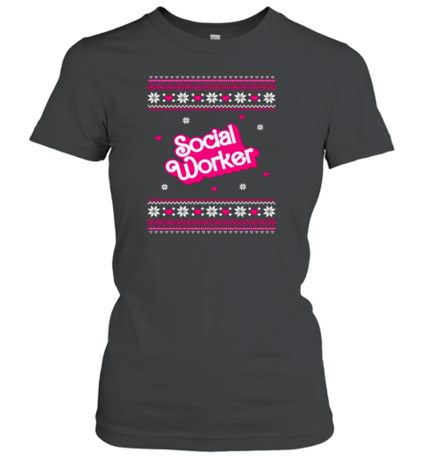 Barbie Social Worker Christmas 2024 T-Shirt