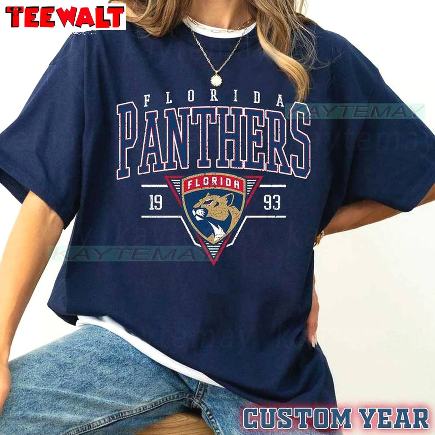 Limited Florida Panthers Shirt, New Rare Florida Crewneck Long Sleeve