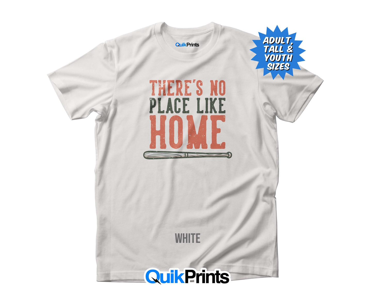 There'S No Place Like Home Baseball T-Shirt