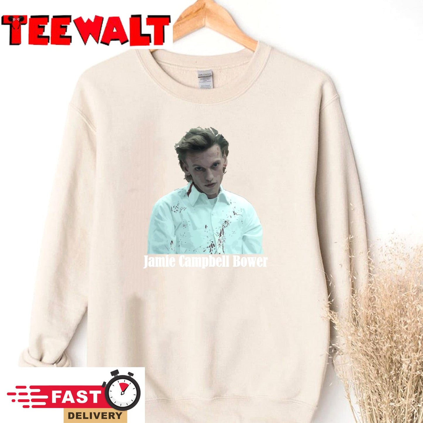 Jamie Campbell Bower (Peter Ballard 001) Stranger Things T-Shirt