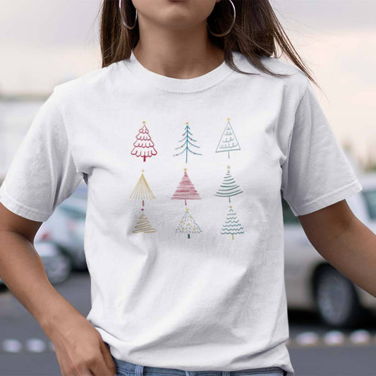 Boho Christmas Tree Shirt Xmas Tree