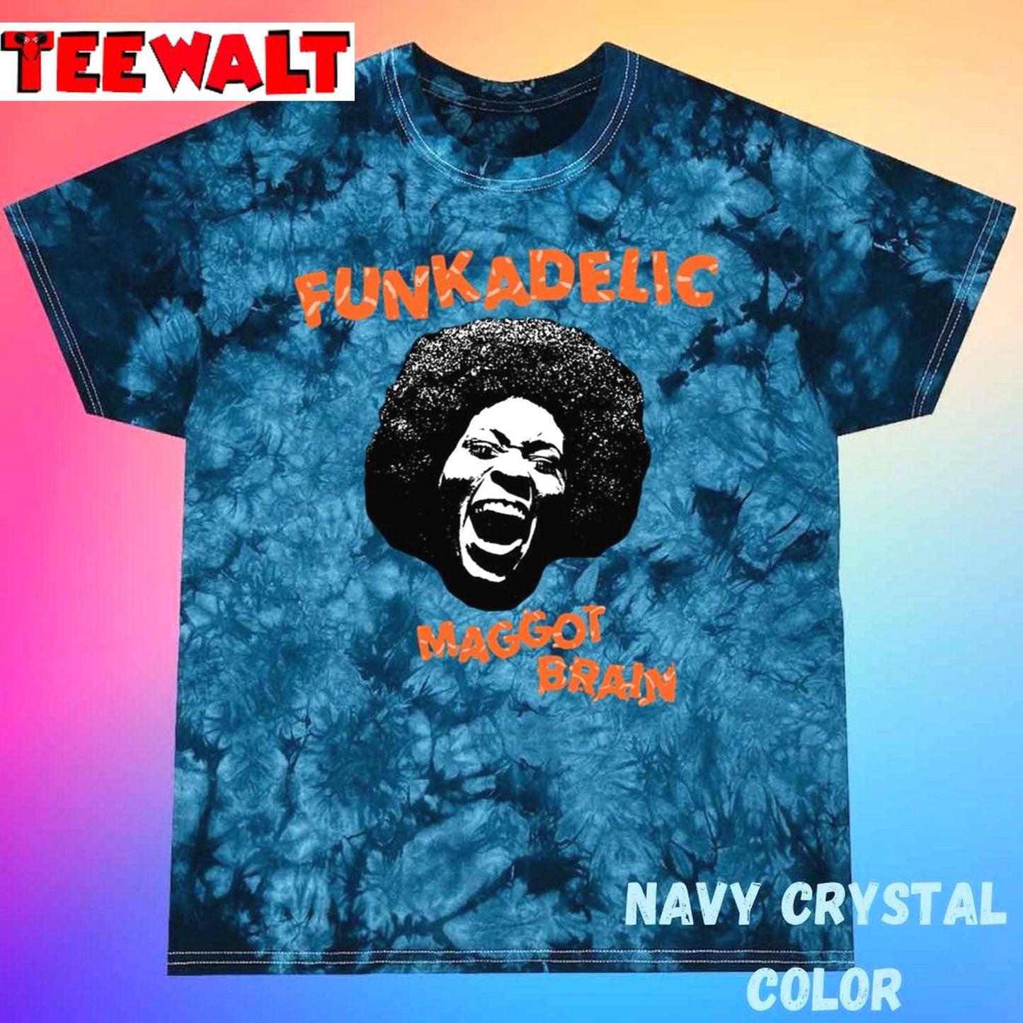 Funkadelic Maggot Brain Unisex Tie Dye Tee