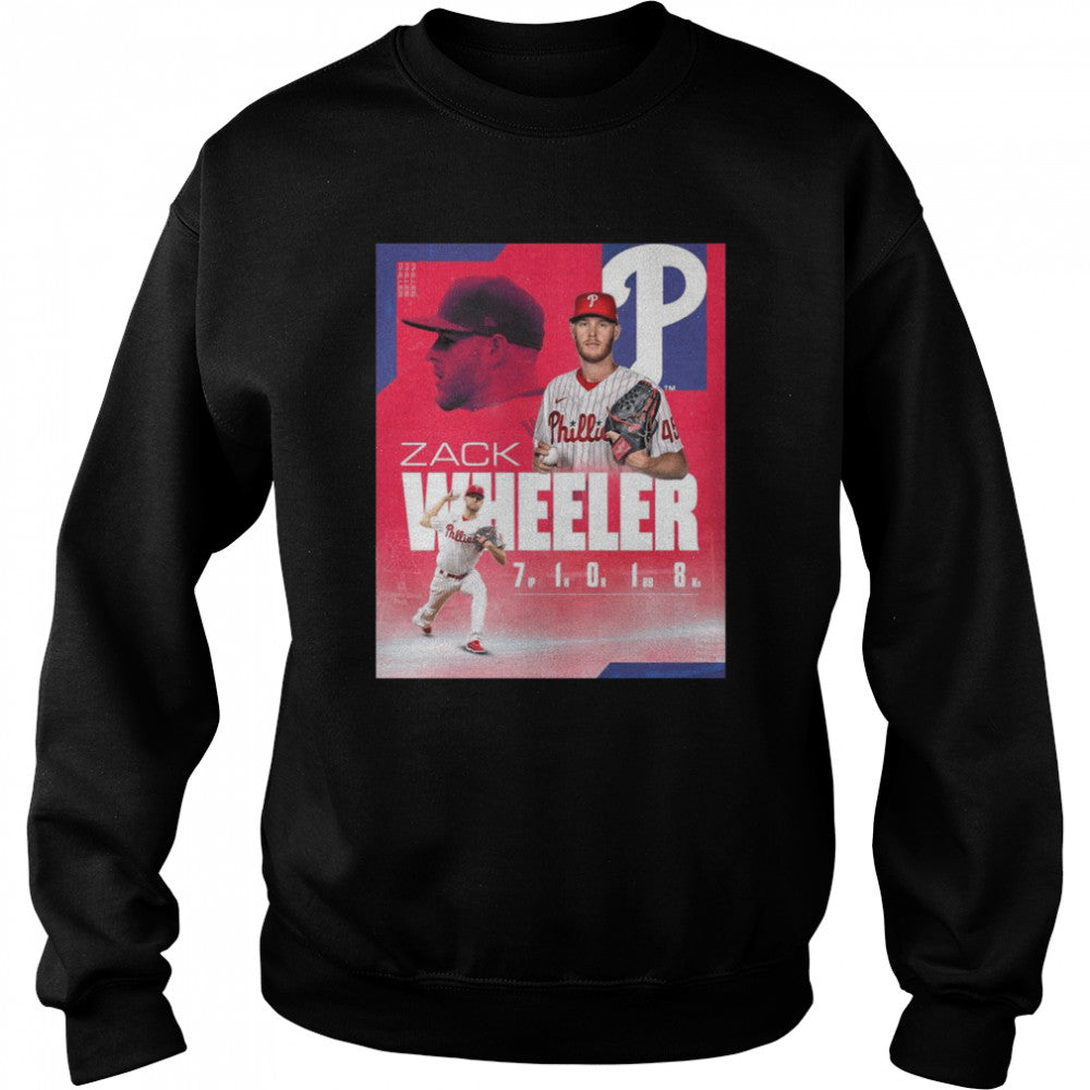 Zack Wheeler Philadelphia Phillies 2022 NLCS shirts