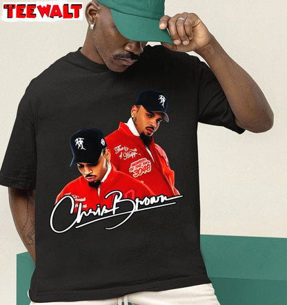 Trendy Chris Brown Shirt, Awesome Short Sleeve Long Sleeve Gift For Fan