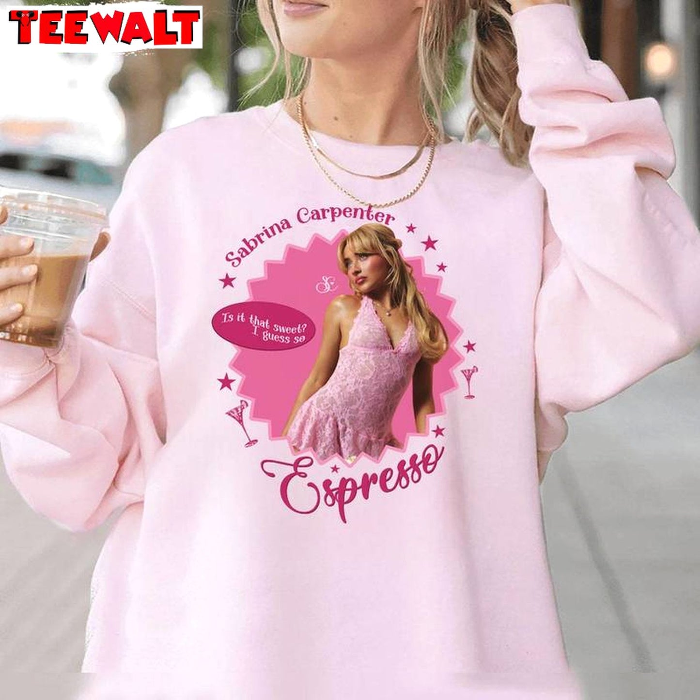 Sabrina Carpenter New Rare Shirt, Creative Fashion Concert Short Sleeve Crewneck