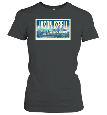 Jason Isbell And The 400 Unit On Sept 5 2024 Ovens Auditorium Charlotte NC Poster T-Shirt