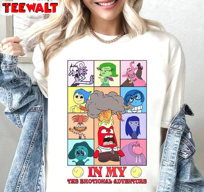 Inside Out 2 Inspirational Shirt, Must Have Movie 2024 Long Sleeve Tee Tops