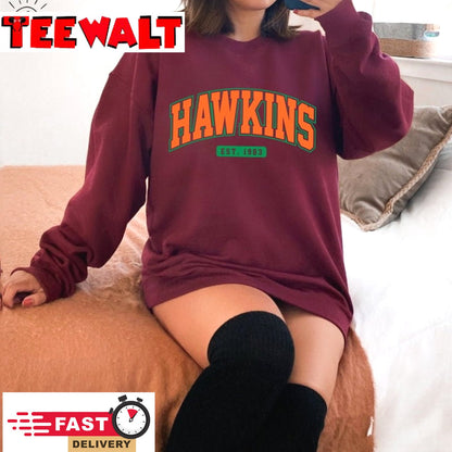 Hawkins Est 1983 T Shirt