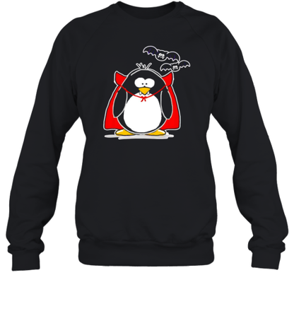 Halloween Vampire Penguin T-Shirt