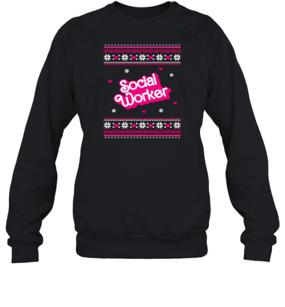 Barbie Social Worker Christmas 2024 T-Shirt