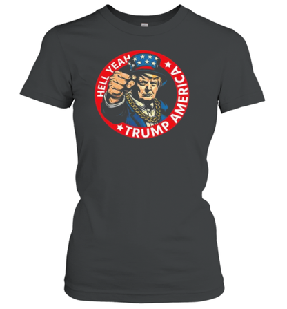 Hell Yeah Trump America Short T-Shirt