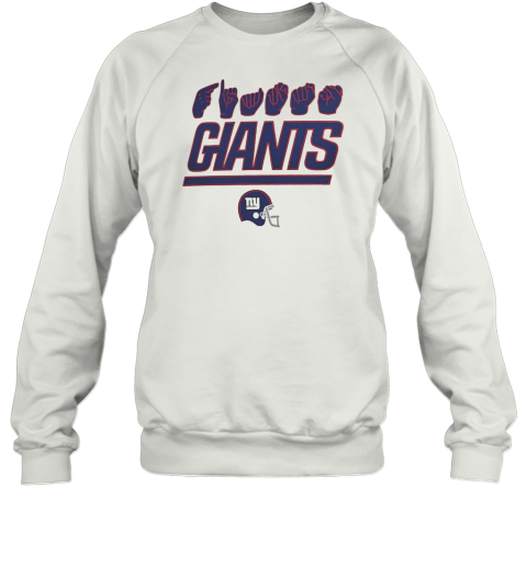 New York Giants Sign Language Hands T-Shirt