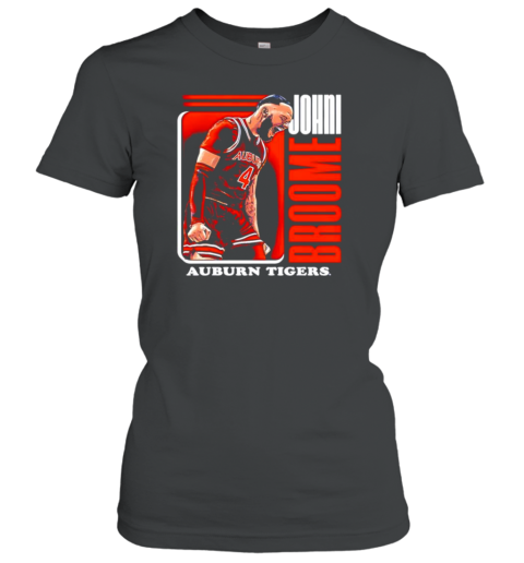 Johni Broome Auburn Tigers Shout Card T-Shirt