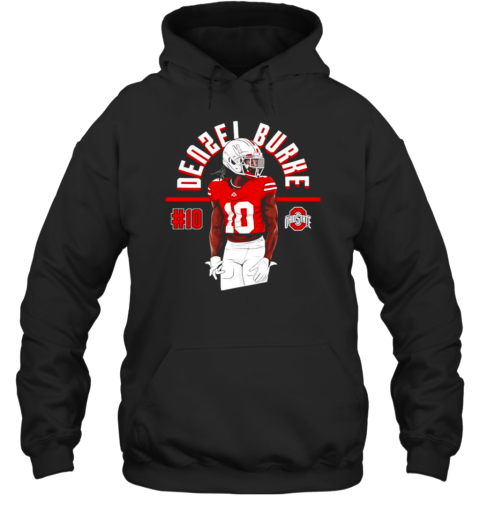 Denzel Burke Ohio State Buckeyes cartoon T-Shirt