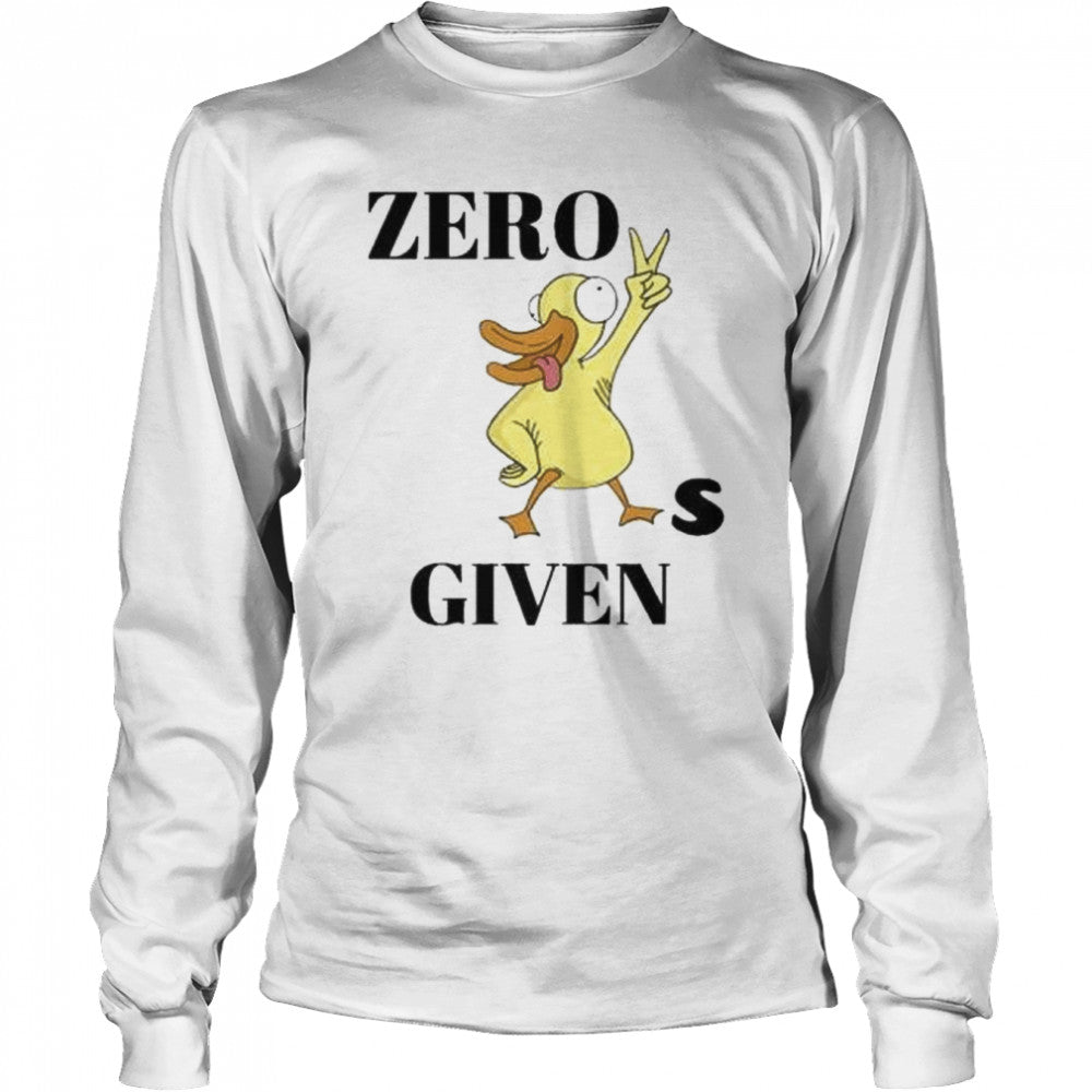 Zero Ducks Given Classic Shirts