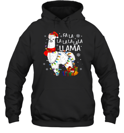 Fa La La La La La La Llama Teacher T-Shirt