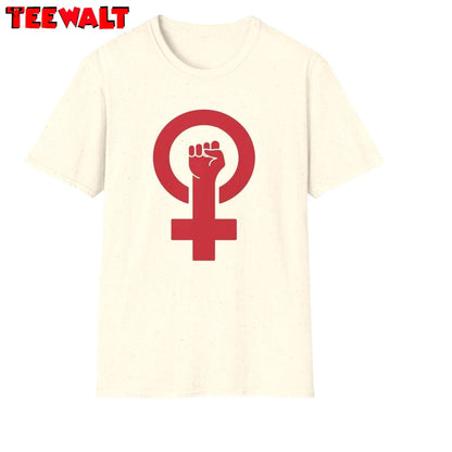 Groovy Feminist Symbol Sweatshirt ,Must Have Equality Feminist Tee Tops Sweater