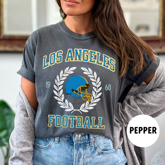 La Charger Football Shirt - Comfort Colors Los Angeles Football Sweatshirt