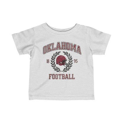 Oklahoma Football Toddler Shirt, Vintage Game Day Apparel For Kids