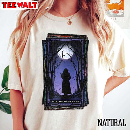 Agatha All Along Tarot Card Character Shirt, The Witches Road TShirt