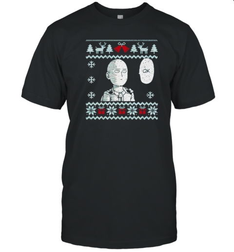 Saitama My Christmas Is Ok Classic Holiday Cheer T-Shirt