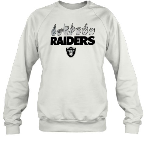 Las Vegas Raiders Sign Language Hands T-Shirt