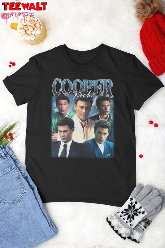 Cooper Koch Bootleg Vintage T Shirt, American Actor Shirt