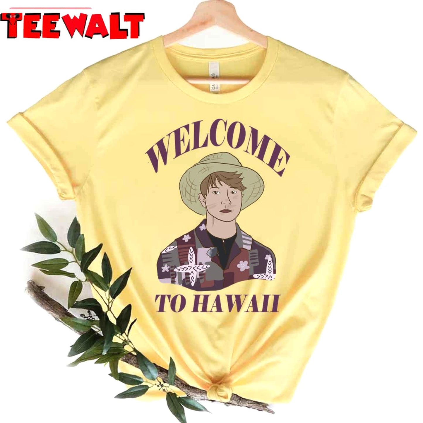 Bts Jungkook In Hawaii Unisex T-Shirt