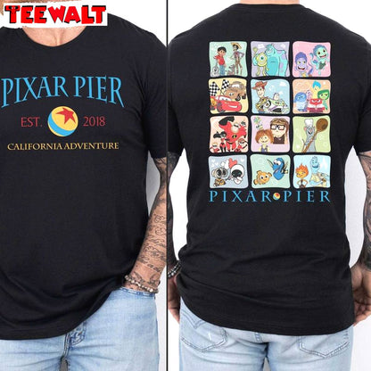 Vintage Pixar Pier Disneyland Shirt, Limited Disneyland Sweater