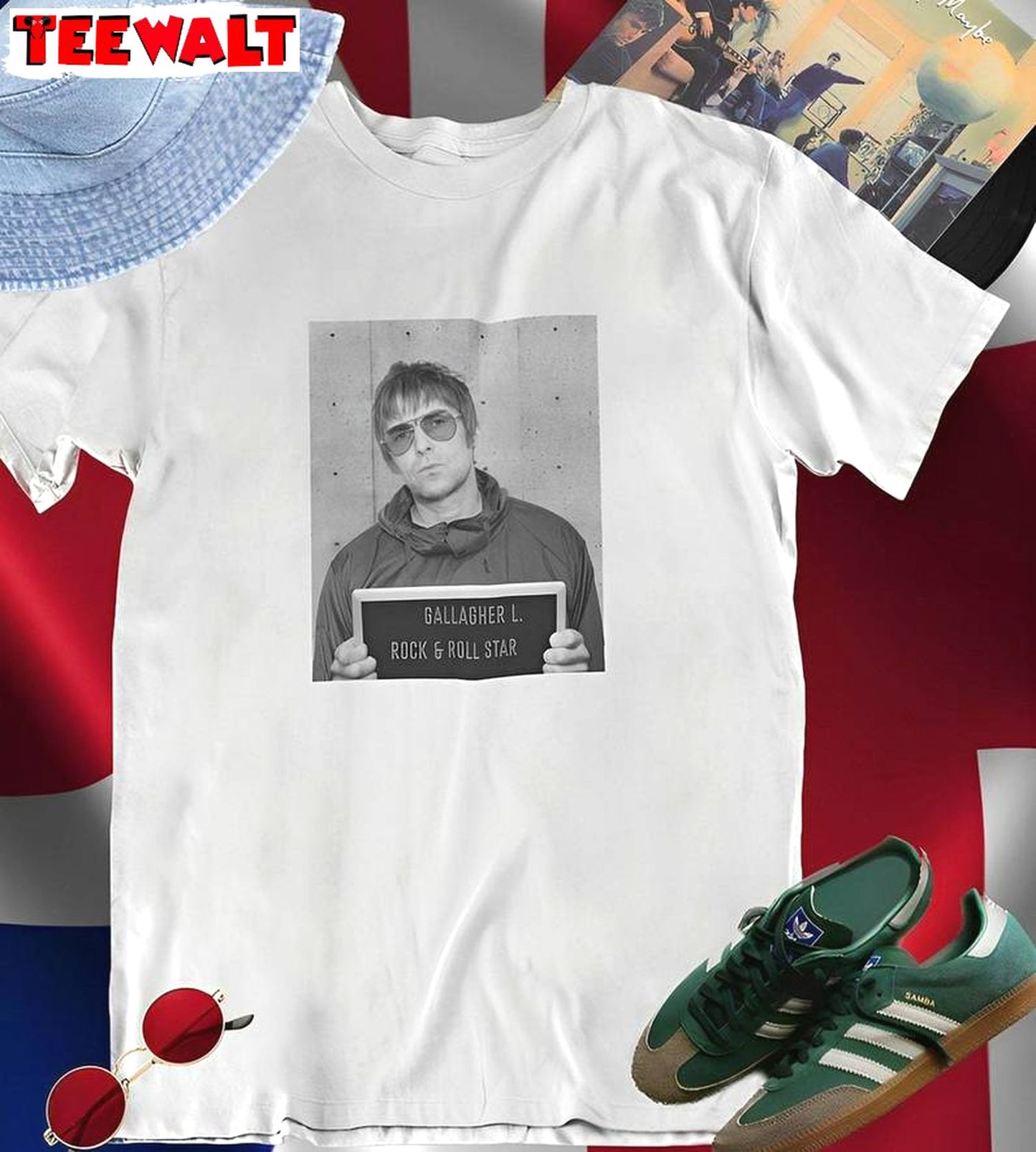 Trendy Liam Gallagher Shirt, Cool Design Short Sleeve Gift For Fans