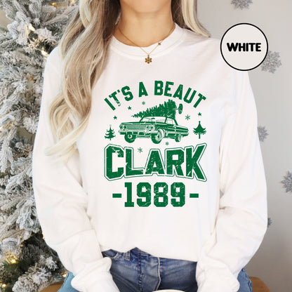 Beaut Clark Long Sleeve Shirt - Funny Griswold Christmas Tee